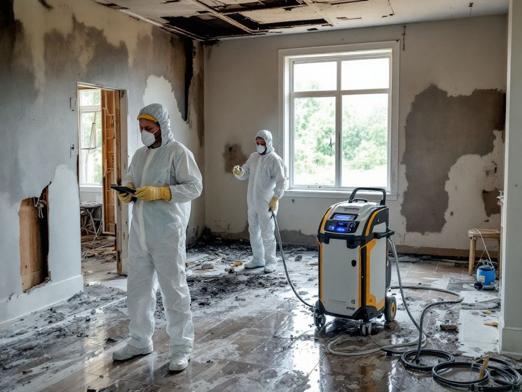 Mold Removal & Remediation performed by Legacy Water Restoration in Austin, TX