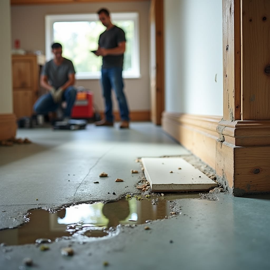 Legacy Water Restoration technician serving a property in Round Rock, TX
