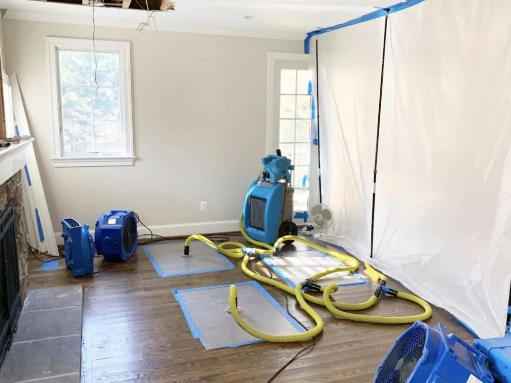 Water Damage Restoration equipment